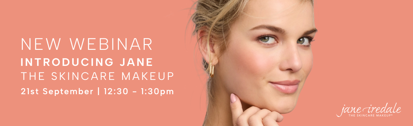 Jane iredale new webinar announcement