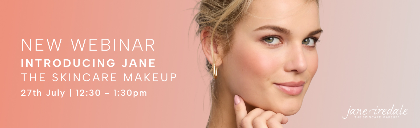 Jane iredale new webinar announcement